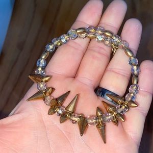 Alex & Ani spiked bracelet